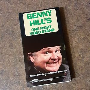 Benny Hill's One Night Video Stand VHS Tape - Like